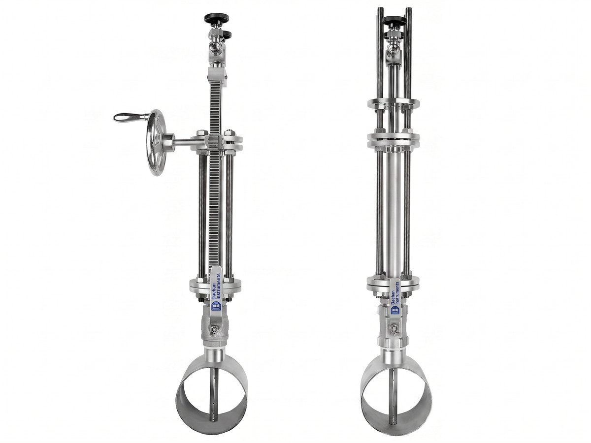 Isolation valve · rod type — insertion/retraction structure preventing leakage under high pressure